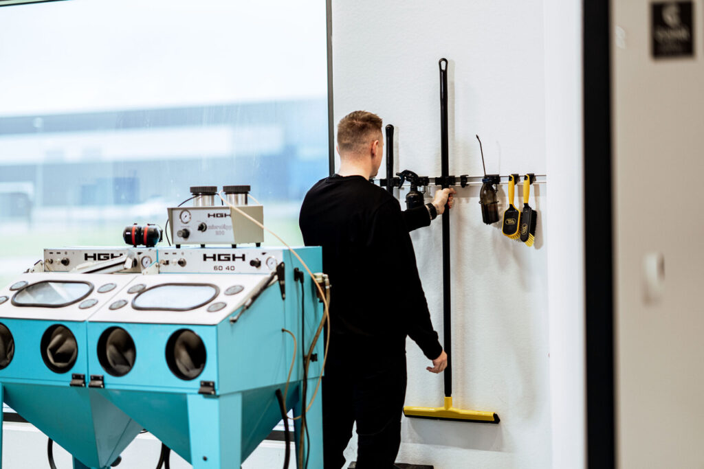 Toolflex hängande förvaring för industrin